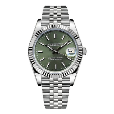 SEIKO MOD datejust mint green
