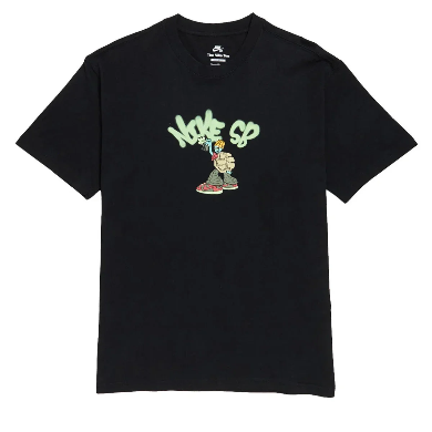Nike SB M90 Spray Turtle Tee Black