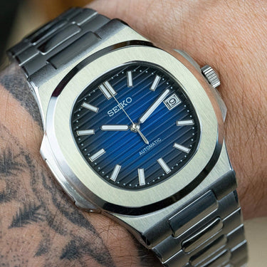 SEIKO MOD NAUTILUS Royal blue