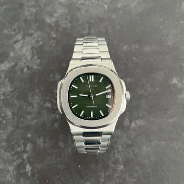 SEIKO MOD NAUTILUS metallic green
