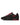 Black athletic shoe on a white background