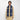 Check Cashmere Scarf in Mast blue