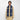 Check Cashmere Scarf in Mast blue