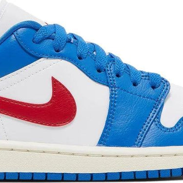 Jordan 1 Low Sport Blue Gym Red (W)