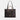 Coach Maggie Tote Bag In Blocked Signature Canvas Gold Walnut Tan