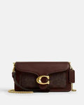 Coach Brown 19 Tabby Chain Crossbody Bag