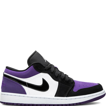 Jordan 1 Low Court Purple Black