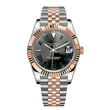 SEIKO MOD datejust wimbeldon two tone
