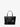 Michael Kors Jet Set Extra-Small Patent Logo Debossed Convertible Tote Bag Black