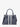 Michael Kors Marilyn Medium Signature Logo Stripe Satchel Navy
