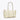 Tory Burch Small Perry Zip Tote Warm White