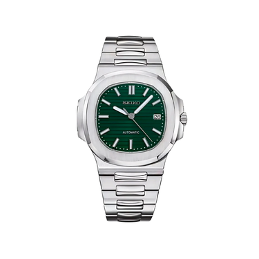 SEIKO MOD NAUTILUS metallic green