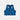 Bandit Womens Striped Cadence Longline Bra Ink Blue Aegean