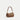 Coach Ashton Bag With Signature Canvas Gold Tan Vintage Brown