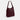 Coach Hadley Large Shoulder Bag Gold Dark Wine