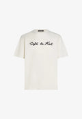 KARL LAGERFELD X JORGE PARRA - Print T-shirt - cannoli cream