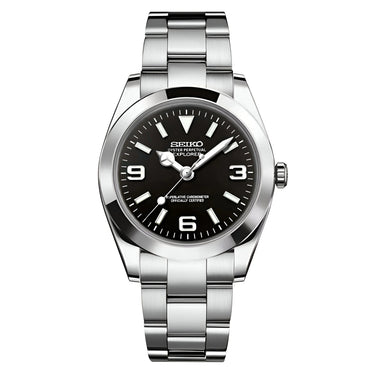 Seiko Mod Oyst Black Explorer