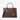 Michael Kors Sheila Medium Logo Satchel Brown