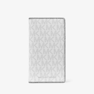 Michael Kors wallet with logo on a white background