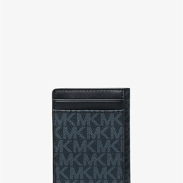 Micheal Kors Cooper Signature Logo Bi-Fold Wallet