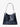 Michael Kors Christina Large Snake Embossed Shoulder Bag Navy