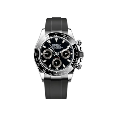 SEIKO MOD DAYTONA BLACK