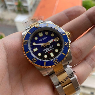 Seiko Gmt Submarine Blue
