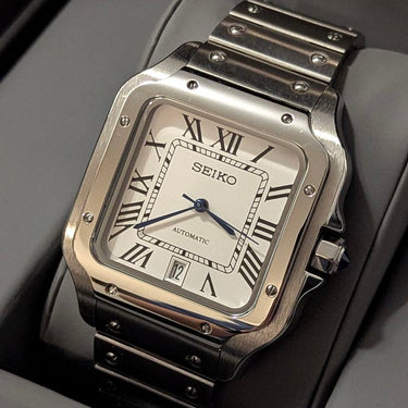 SEIKO MOD SANTOS WHITE