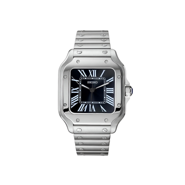 SEIKO MOD SANTOS BLACK