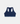 Bandit Gridlock Scoop Neck Run Bra Ny Navy