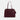 Coach Easton Tote Bag Gold Dark Wine