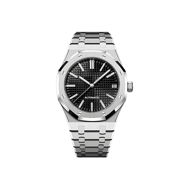 Seiko Mod Royal Oak Black