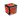 NeeDoh Glow in the Dark Squishy Fidget Toy Orange
