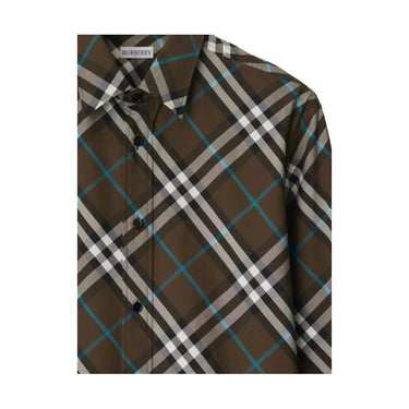 Burberry check-pattern shirt