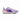 Purple running shoe with Nike logo on a white background