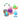 NeeDoh Galactic Glow Dream Drop Squishy Fidget ToyGalacti Blue