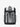 Michael Kors Cooper Metallic Striped Signature Logo Backpack Silver