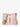 Michael Kors Jet Set Small Signature Logo Stripe Crossbody Bag Powder Blush