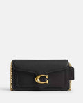 Coach Polished Pebbled Leather 19 Tabby Chain Crossbody Bag