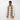 Narrow Check Cashmere Scarf in Sand beige