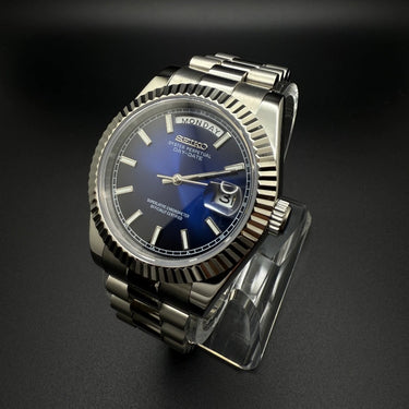 SEIKO MOD daydate royal blue