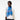 Check Cashmere Scarf in Lido blue