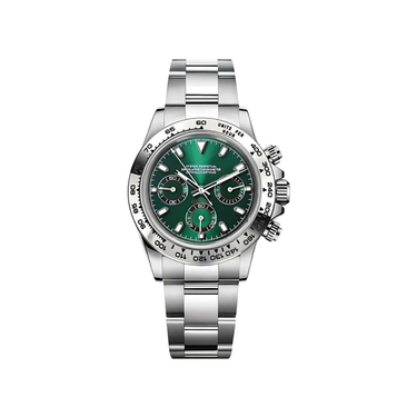 SEIKO MOD DAYTONA Silver Green
