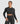 Women's Gymshark Adapt Fleck Seamless Long Sleeve Crop Top Mineral | Black