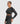 Women's Gymshark Adapt Fleck Seamless Long Sleeve Crop Top Mineral | Black