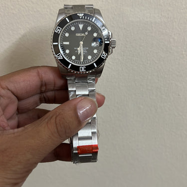 SEIKO MOD submariner steel