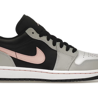 Jordan 1 Low Black Grey Pink