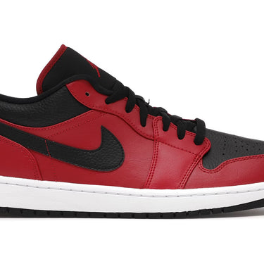 Jordan 1 Low Reverse Bred Pebbled Swoosh