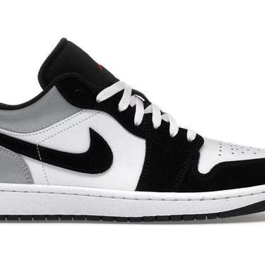 Jordan 1 Low SE White Fire Red Black Matte Silver