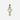 Fossil Carlie Mini Three-Hand White Mother-Of-Pearl Dial Gold-Tone Stainless-Steel Watch